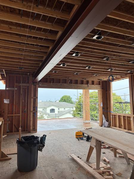AV Framing job site photo, June 2026