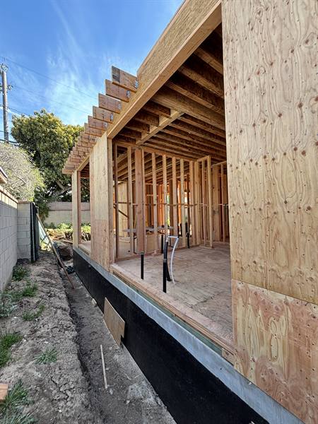 AV Framing job site photo, February 2026