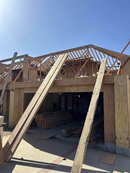 AV Framing job site photo, January 2026
