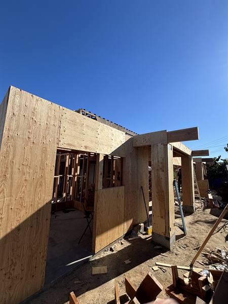 AV Framing job site photo, January 2026