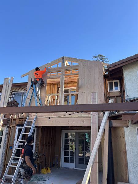 AV Framing job site photo, December 2025