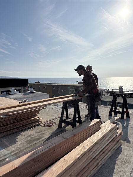 AV Framing job site photo, November 2025