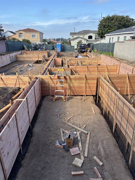 AV Framing job site photo, October 2025