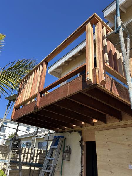 AV Framing job site photo, October 2025