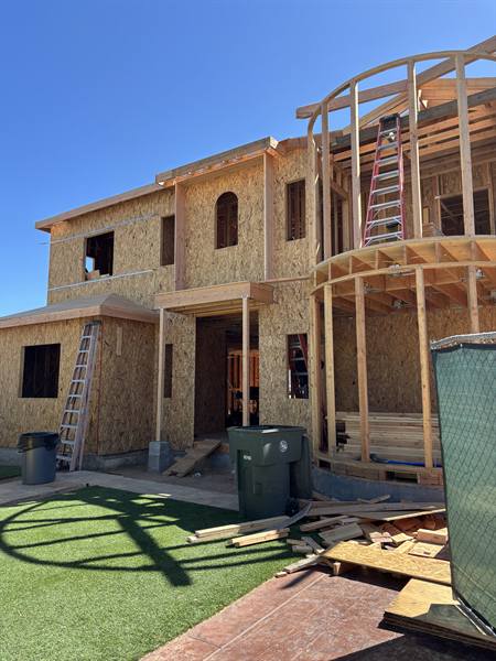 AV Framing job site photo, July 2025