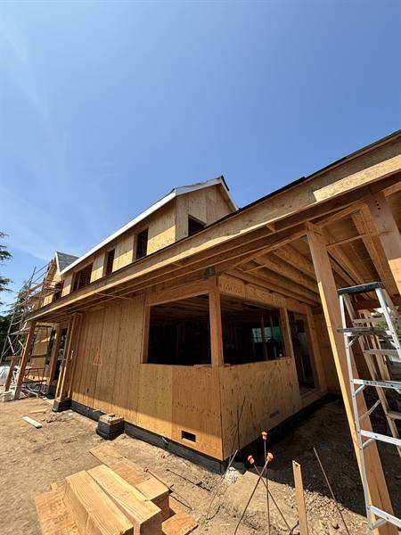 AV Framing job site photo, April 2025