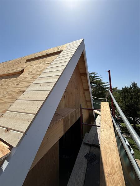 AV Framing job site photo, April 2025