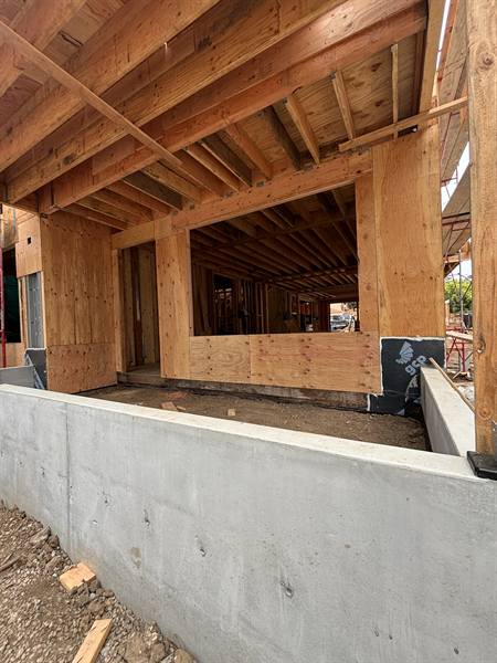AV Framing job site photo, March 2025
