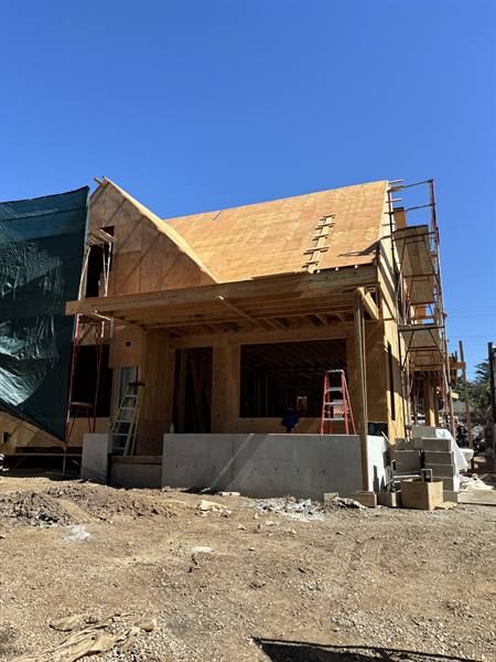 AV Framing job site photo, March 2025