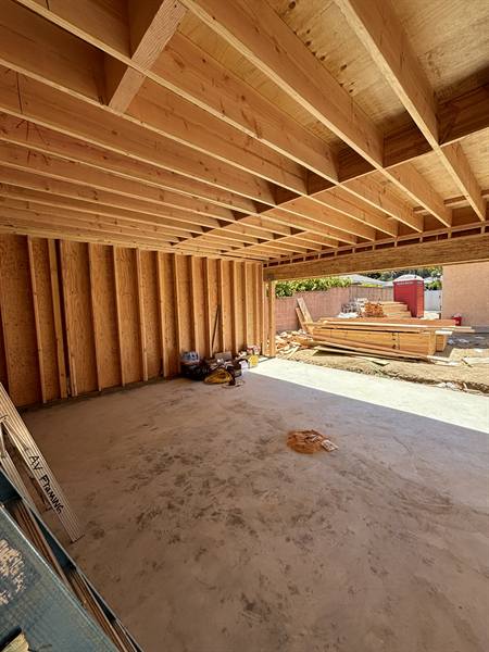 AV Framing job site photo, March 2025