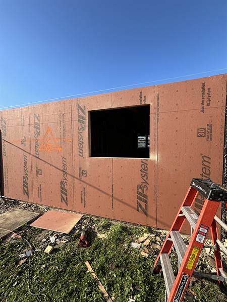 AV Framing job site photo, March 2025