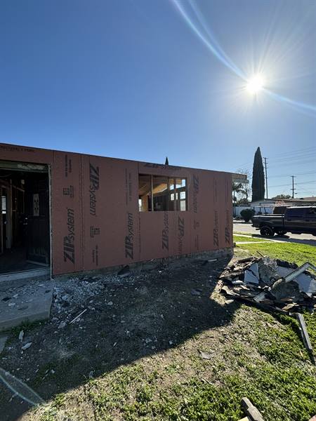 AV Framing job site photo, March 2025