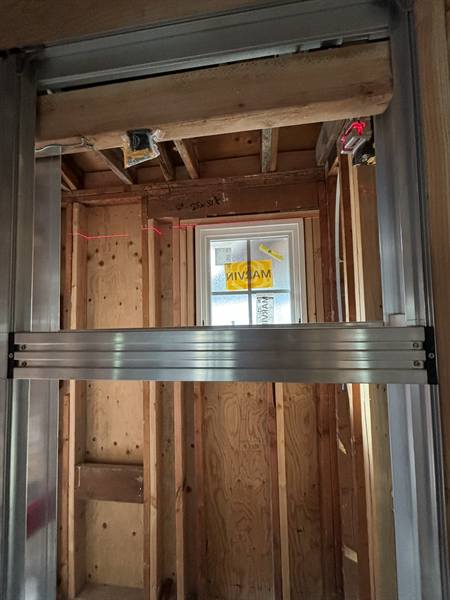 AV Framing job site photo, December 2024