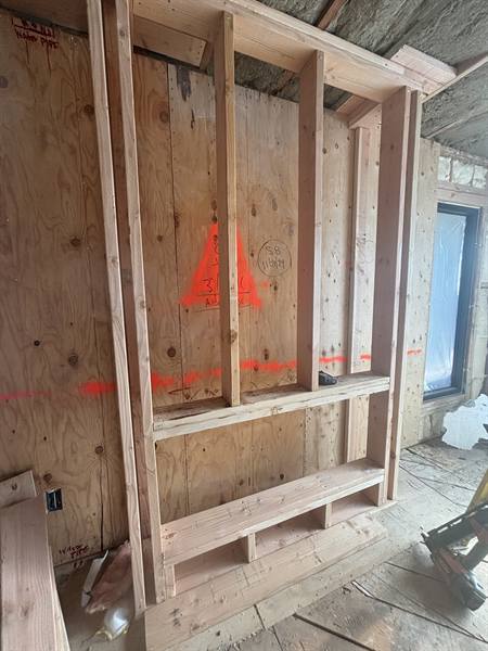 AV Framing job site photo, November 2024