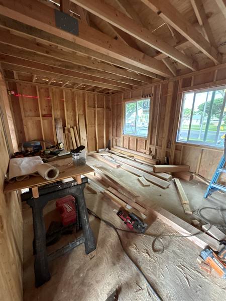 AV Framing job site photo, October 2024