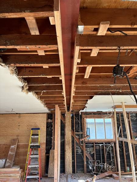 AV Framing job site photo, October 2024