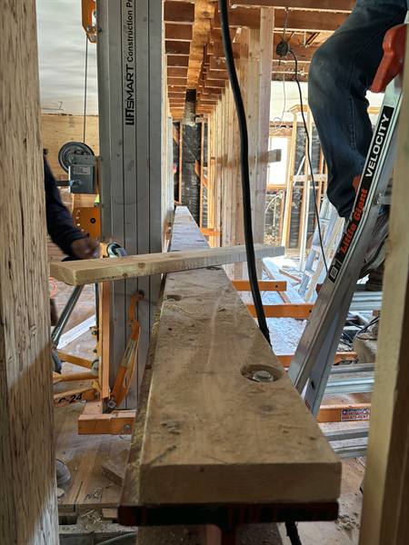 AV Framing job site photo, September 2024