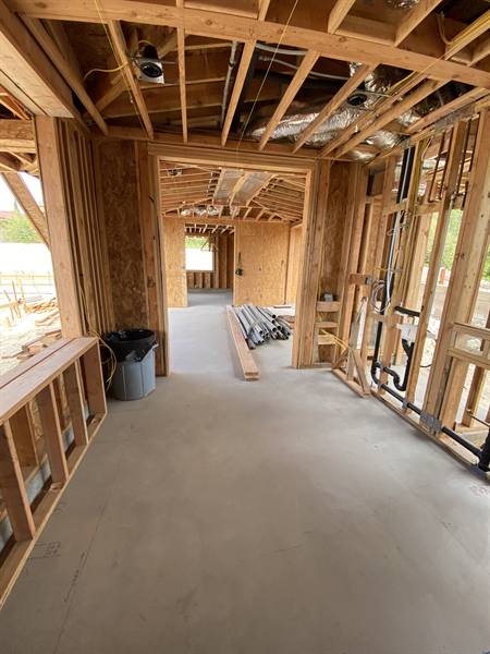 AV Framing job site photo, October 2022