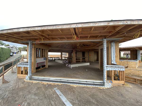 AV Framing job site photo, October 2020