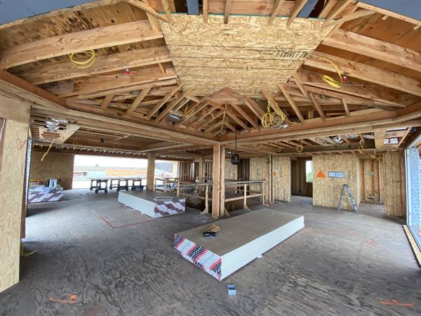 AV Framing job site photo, October 2020